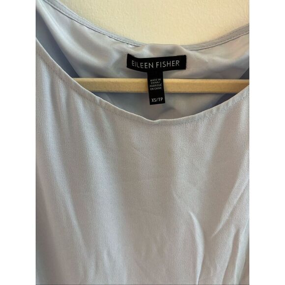 Nearly NEW Eileen Fisher 100% silk crepe maxi dress, XS $398 C40 - Picture 3 of 8